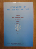 Anticariat: D. G. Brandon - Strenght of Metals and Alloys (volumul 1)