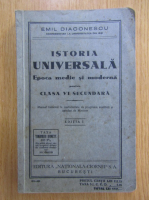 Emil Diaconescu - Istoria universala (editia I)