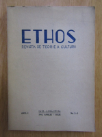 Anticariat: Ethos. Revista de teorie a culturii, anul I, nr. 2-3, 1944