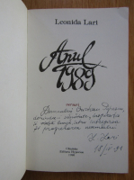 Anticariat: Leonida Lari - Anul 1989 (cu autograful autoarei)