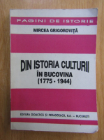 Mircea Grigorovita - Din istoria culturii
