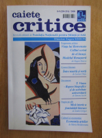 Revista Caiete critice, nr. 8-9, 2008