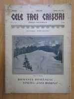 Revista Cele trei Crisuri, anul XVIII, nr. 11-12, noiembrie-decembrie 1937