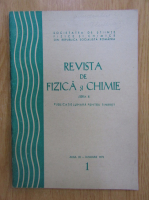 Revista de fizica si chimie, anul IX, nr. 1, ianuarie 1972