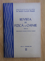 Revista de fizica si chimie. Seria B anul VI, nr. 11, noiembrie 1969