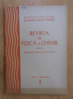 Revista de fizica si chimie. Seria B, anul VII, nr. 2, februarie 1970