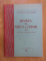 Revista de fizica si chimie. Seria B, anul X, nr. 6, iunie 1973