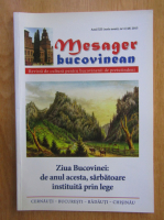Anticariat: Revista Mesager bucovinean, anul XII, nr. 4, 2015