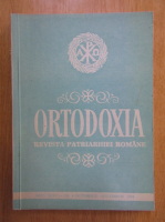 Revista Ortodoxia, anul XLVI, nr. 4, octombrie-decembrie 1994