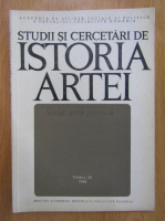 Studii si cercetari de istoria artei, tomul 33, 1986