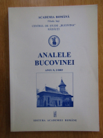 Analele Bucovinei, anul X, nr. 2, 2003