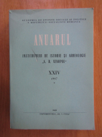 Anuarul Institutului de istorie si arheologie A. D. Xenopol, XXIV, 1987 (volumul 1)