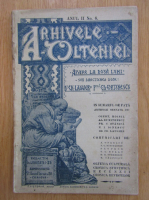 Arhivele Olteniei, anul II, nr. 6, martie-aprilie 1923