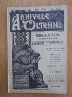 Arhivele Olteniei, anul III, nr. 11, ianuarie-februarie 1924