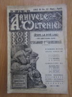Arhivele Olteniei, anul III, nr. 12, martie-aprilie 1924