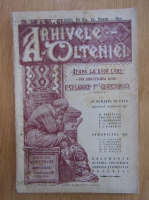 Arhivele Olteniei, anul III, nr. 16, noiembrie-decembrie 1924