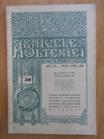 Anticariat: Arhivele Olteniei, anul, VII, nr. 36, martie-aprilie 1928