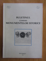 Buletinul comisiei monumentelor istorice, anul II, nr. 2, 1991