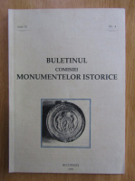 Anticariat: Buletinul comisiei monumentelor istorice, anul II, nr. 4, 1991