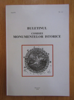 Anticariat: Buletinul comisiei monumentelor istorice, anul IX, nr. 1-2, 1998