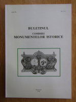 Buletinul comisiei monumentelor istorice, anul IX, nr. 3-4, 1998