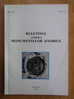 Anticariat: Buletinul comisiei monumentelor istorice, anul VI, nr. 1-2, 1995
