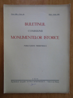 Buletinul comisiunii monumentelor istorice, anul XXII, fasc. 60, aprilie-iunie 1929
