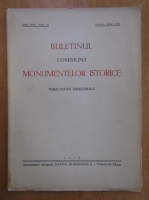 Buletinul comisiunii monumentelor istorice, anul XXVI, fasc. 75, ianuarie-martie 1933