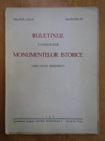 Buletinul comisiunii monumentelor istorice, anul XXVIII, fasc. 85, iulie-septembrie 1935