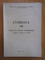 CVMIDAVA, volumul 13. Coresi in cultura romaneasca. Culegere de studii si cercetari