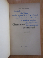 Anticariat: Florin Mihai Petrescu - Chemarea primaverii (cu autograful autorului)
