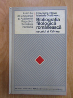 Gheorghe Chivu - Bibliografia filologica romaneasca