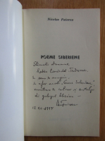 Anticariat: Nicolae Fuiorea - Poeme siberiene (cu autograful autorului)