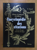 P. Dupre - Encyclopedie des citations