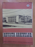 Revista Arhivelor, anul II, nr. 2, 1959