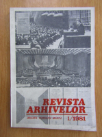 Revista Arhivelor, anul LVIII, nr. 1, ianuarie-februarie-martie 1981