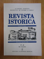 Anticariat: Revista Istorica, tomul IX, nr. 5-6, mai-decembrie 1998