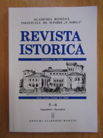 Revista Istorica, tomul XI, nr. 5-6, septembrie-decembrie 2000