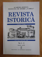 Revista Istorica, tomul XIX, nr. 1-2, ianuarie-aprilie 2008