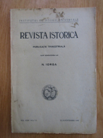 Revista Istorica, vol. XXIV, nr. 7-9, iulie-septembrie 1938