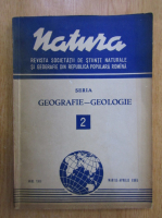 Revista Natura, anul XVII, nr. 2, martie-aprilie 1965