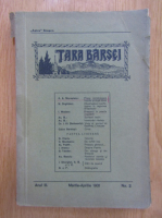 Anticariat: Revista Tara Barsei, anul III, nr. 2, martie-aprilie 1931
