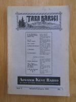 Anticariat: Revista Tara Barsei, anul V, nr. 1, ianuarie-februarie 1933