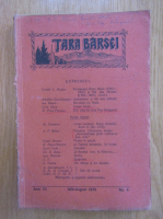Anticariat: Revista Tara Barsei, anul VII, nr. 4, iulie-august 1935