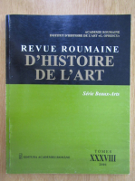 Anticariat: Revue Roumaine d'histoire de l'art, volumul 38, 2001