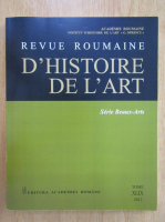 Anticariat: Revue Roumaine d'histoire de l'art, volumul 49, 2012