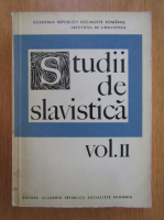Studii de slavistica (volumul 2)