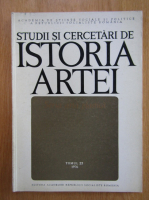 Anticariat: Studii si cercetari de istoria artei, tomul 23, 1976