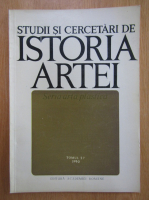 Studii si cercetari de istoria artei, tomul 37, 1990