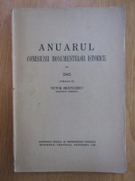 Victor Bratulescu - Anuarul comisiunii monumentelor istorice (1943)
